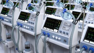 ventilator machines with metal switches